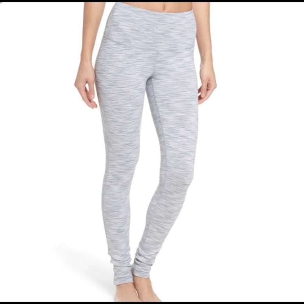 Zella live in leggings high waist grey stripe xs